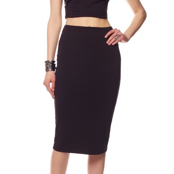 T by Alexander Wang Dresses & Skirts - T by Alexander Wang | Black Stretch Pencil Skirt